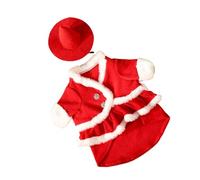 Costume da oche da Babbo Natale all'uncinetto, in morbido filato, decorazione stagionale, realizzato a mano, costume da oche
