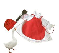 Costume da oche pasquali, costume da primaverile per esterni, statua in cotone e poliestere con cartoni animati, per giardino, portico anteriore, decorazione per le vacanze, esposizione