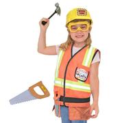 Costume Da Operaio Edilizio-Costume Di Ingegneria Per Ragazzi Di