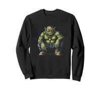 Costume da orco seduto con occhiali da sole per uomo e donna Felpa
