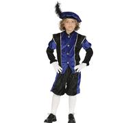 Costume da Paggio Reale Blu Bambino M-(7/9 Anni)