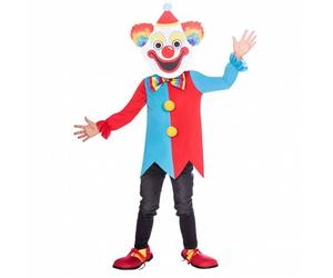 Costume da pagliaccio di carnevale Bambini 99071 rosso 6-8 Jahre