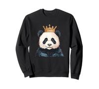 Costume da panda reale pronto a dominare la giornata Felpa