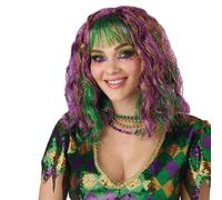 Costume Da Parrucca Per Adulti Del Festival Di Mardi Gras | Taglia Unica