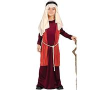 Costume da Pastore Giudeo Rosso per Bambini T-3/4 Anni