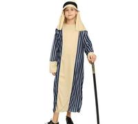 Costume da pastore per bambini, costume da presepe per bambini, costume natalizio da pastore per presepe, costumi da locandiere, abbigliamento da abitante di villaggio, costume da Joseph per bambini