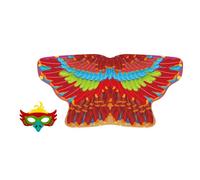 Costume da per bambini, comodo costume da cosplay, set con mantello in maschera, mantello e maschera per costume da gufo, set da gioco di ruolo portatile | Per feste in maschera di carnevale