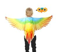 Costume da per Bambino Travestimento Da Aquila Comodo Facile Da Indossare