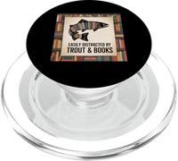 Costume da pesca a mosca per trote marroni PopSockets PopGrip per MagSafe