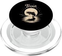 Costume da pesca a mosca per trote marroni PopSockets PopGrip per MagSafe