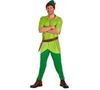 Costume da Peter Pan Verde per Adulto M/L