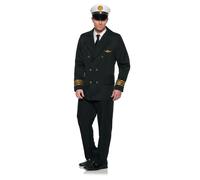 Costume Da Pilota Deluxe Pan Am Per Adulti