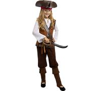 Costume da pirata - Collezione Caraibi per Bambina Funidelia