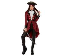 Costume Da Pirata Deluxe Per Famiglie, Coppie, Bambini E Adulti
