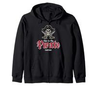 Costume da pirata divertente con scritta "This Is My Pirate" Felpa con Cappuccio