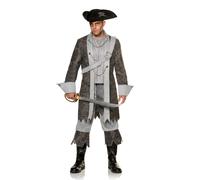Costume Da Pirata Fantasma Per Adulti