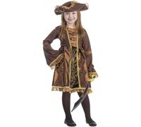 Costume Da Pirata Per Bambina Dress Up America - Set Di Gioco Di Ruolo