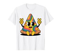 Costume da Pizza I Love Pizza Slice of Pizza Tie Dye Peace da Uomo Maglietta