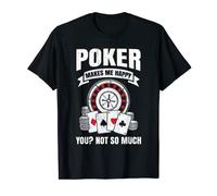 Costume da poker da uomo in Texas Maglietta