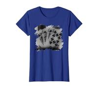 Costume da Poker da Uomo in Texas Poker Maglietta, Donna, Blu Reale, L