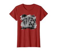 Costume da Poker da Uomo in Texas Poker Maglietta, Donna, Mirtillo Rosso, 3XL