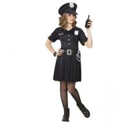 Costume da Poliziotta per Bambina in occasione di Feste a Tema e Feste in Masche