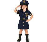 Costume da Poliziotta per Bambina M-(7/9 Anni)