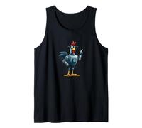 Costume da Pollo Robot Intelligente per Gli Amanti del Futuro e dell'intelligenza Artificiale Canotta