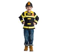Costume Da Pompiere Per Bambini - Set Di Gioco Di Ruolo