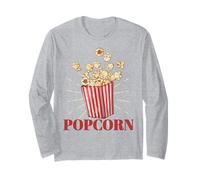 Costume da Popcorn retrò per Carnevale e Carnevale Maglia a Manica