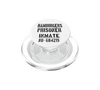 Costume da prigioniero di hamburger, per gli amanti degli hamburger, per Halloween PopSockets PopGrip per MagSafe