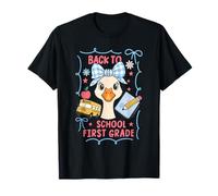 Costume da prima elementare per il ritorno a scuola di Coquette Goose Maglietta