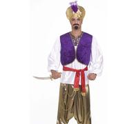 Costume Da Principe Del Deserto Con Camicia E Gilet Standard