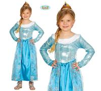 Costume Da Principessa Di Ghiaccio Per Bambine Nuovo