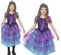 Costume Da Prom Delux Per Ragazze Di Halloween + Tiara