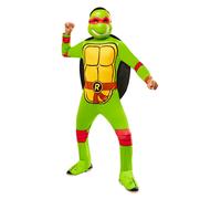 Costume Da Ragazzo Di TMNT Raphael Con Tuta E Maschera