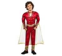 Costume Da Ragazzo Shazam Supereroe Abito Elegante DC COMICS Book Day