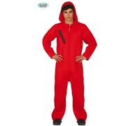 Costume da Rapinatore de "La Casa di Carta" per Uomo per Feste in Maschera, misu