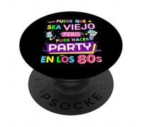 Costume da rave anni '80, idea per donne e anni '80 PopSockets PopGrip Adesivo