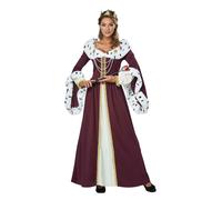Costume Da Regina Di Storia Reale Per Adulti Extra Small