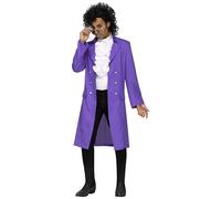Costume Da Rock Viola Prince Per Uomini Adulti Plus
