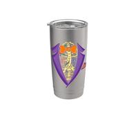 Costume da scheletro da smoking con gabbia toracica, per Halloween, per ragazzi e uomini Bicchiere termico in acciaio inox doppia parete