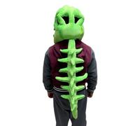 Costume da scheletro di dinosauro, vestito , costume da gioco di ruolo per le vacanze, evento a tema, abbigliamento per spettacoli teatrali per convegni, feste in maschera, case infestate