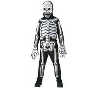 Costume da scheletro fosforescente per bambini Rubies, piccolo, monocolore