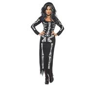 Costume Da Scheletro Per Adulti Taglia Piccola