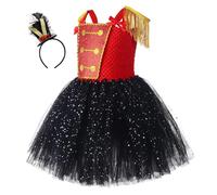 Costume da Schiaccianoci per Ragazze | Costume da Schiaccianoci di Natale per Feste,Vestiti per Ragazze Festa Viaggio Autunno Eventi Fotografici Festival Del Falò Scuola Performance Scenica Uso