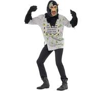 Costume da scimmia mutante scimmia mutante Halloween costume da gorilla NUOVO...