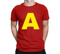 Costume da Scoiattolo Striato con Lettere A S T per Carnevale - Gruppi di Maschere - Costume da Carnevale per Uomini e Donne T-Shirt, M