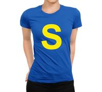 Costume da Scoiattolo Striato con Lettere A S T per Carnevale - Gruppi di Maschere - Costume da Carnevale per Uomini e Donne T-Shirt, S