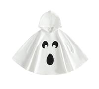 Costume da Scream per bambini con mantello con cappuccio per attività | Mantello fantasma per bambini per attività quotidiane al chiuso e all'aperto, vacanze, compleanno, casa, palcoscenico
